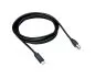 Mobile Preview: USB Cable Type C male to USB 2.0 Type B male, black, 2,00m